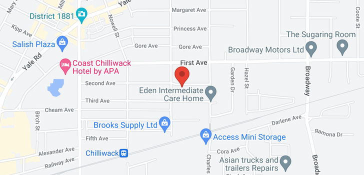 map of 46230 SECOND AVENUE